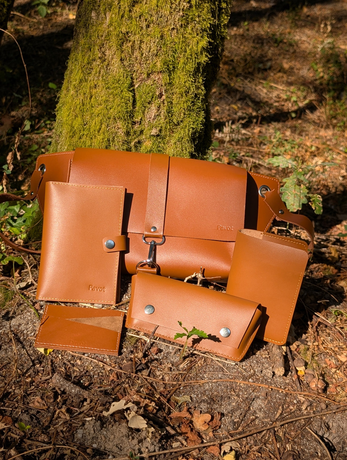 Collection Argile | Sacs et accessoires en cuir | Pavot Maroquinerie